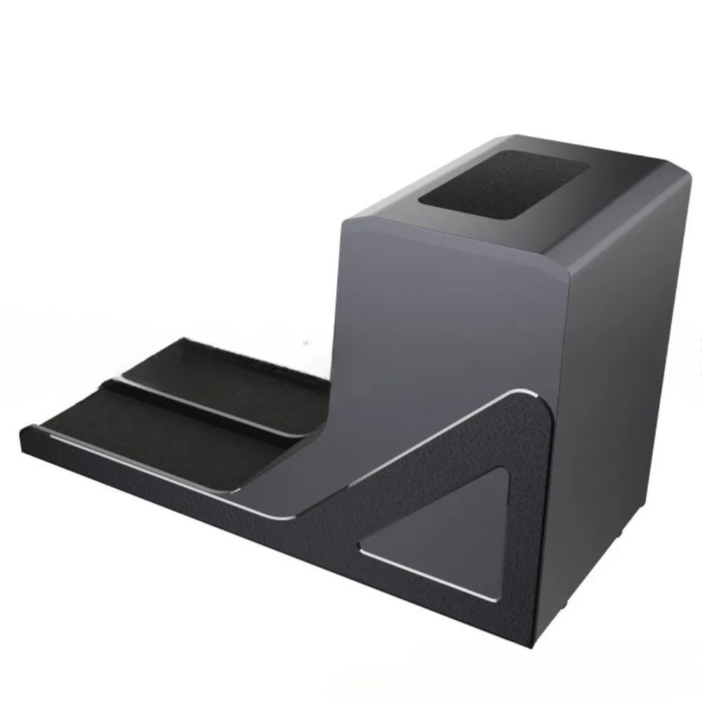 El almacenamiento de la funda protectora del soporte del estante de la pistola es resistente y conveniente para guardar accesorios de la caja de los estuches de cuero - imagen 3