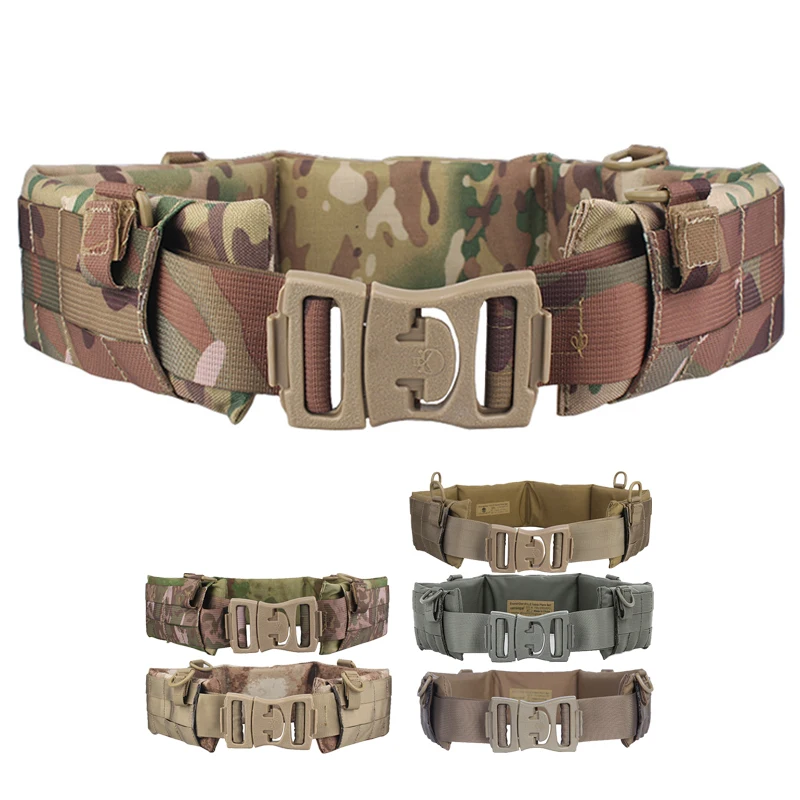 Emersongear Tactical MOLLE Padded Patrol Belts Waist Strap Airsoft Hunting Outdoor Hiking Camping Combat Trekking Nylon EM9154 - imagen 3