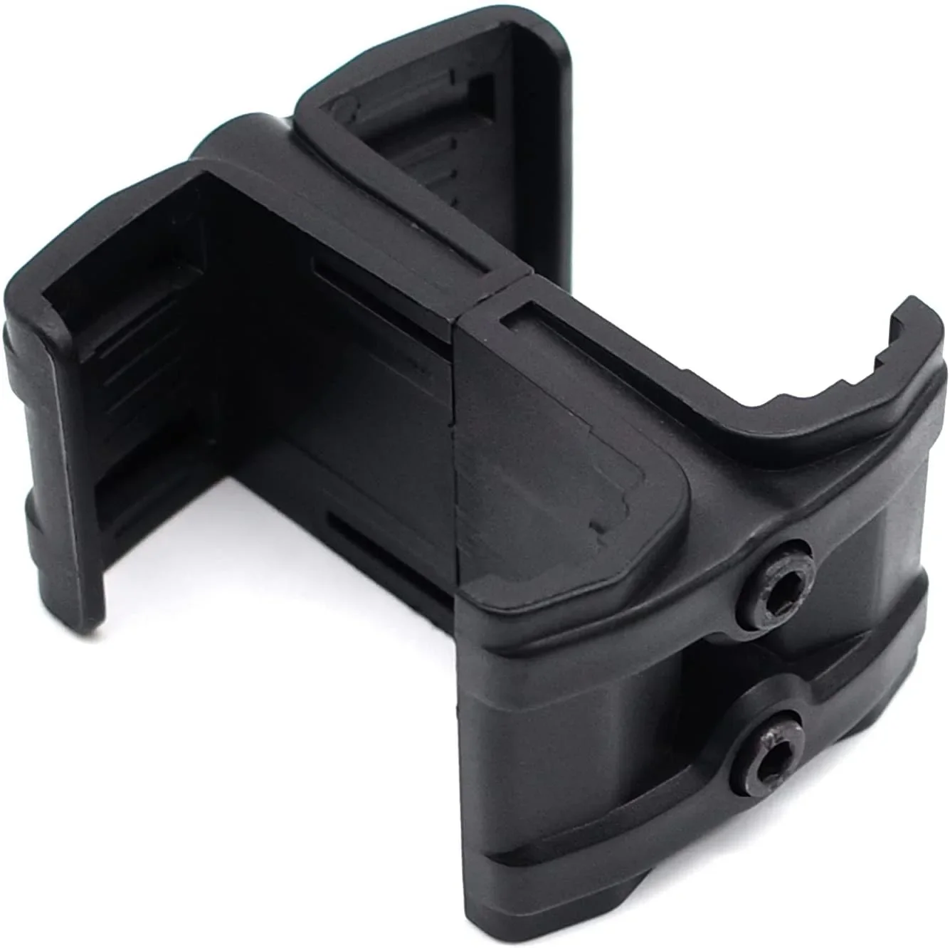 Acoplador de revistas táctico 5,56, conector de doble cargador rápido, acoplador rápido, enlace p-mag para AR15 M4 / MP5 / MP7 / AK47 AK74 - imagen 4