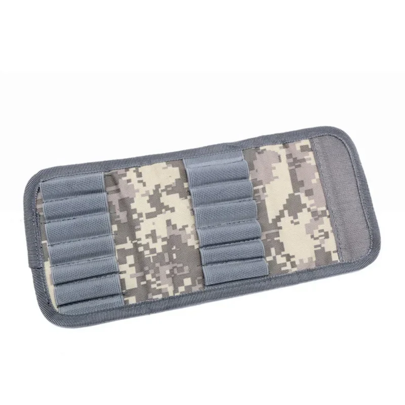 Táctico 12 Rifle redondo escopeta carcasa municiona pistola bala recarga titular Molle Mag bolsa munición cartucho redondo titular caza - imagen 3