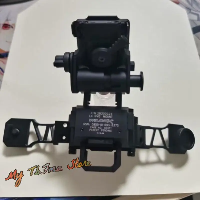 Casco táctico de Metal L4G24, soporte NVG + Gen2 PVS28, soporte de brazo doble J para gafas de visión nocturna Doble AN/PVS 14 - imagen 2