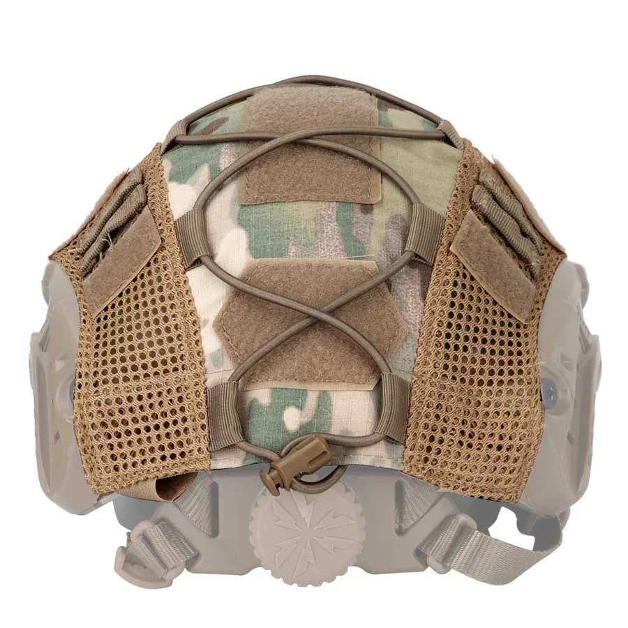 Tela de camuflaje geométrico táctico militar para casco, accesorios de caza al aire libre, accesorios de tiro, tela elástica - imagen 2
