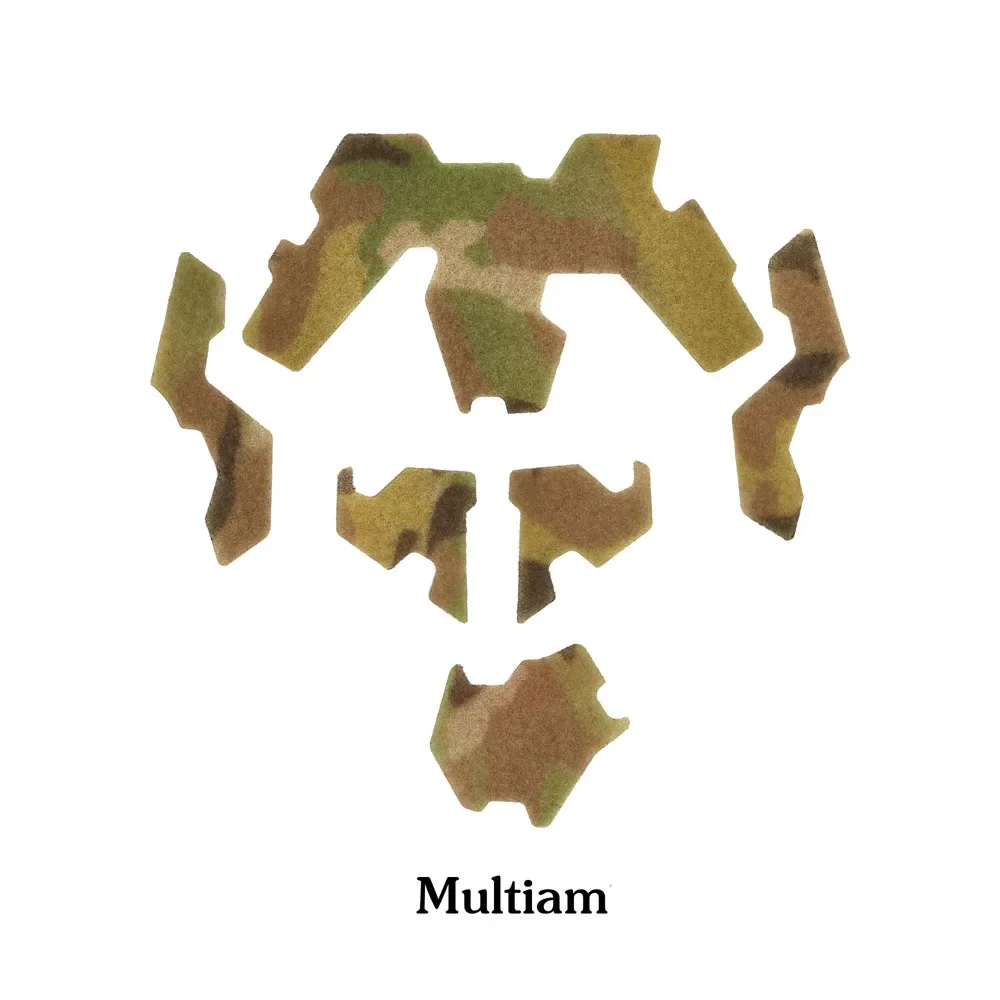 Pegatina mágica DIY para casco táctico, cubierta de cinta, accesorios para casco - imagen 4