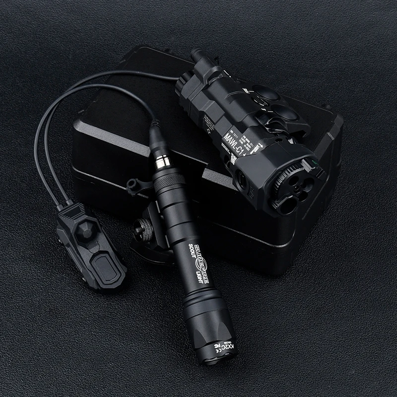 Linterna NYLON MAWL GREEN NGAL RED PEQ AZUL M300 M600 con interruptor AXON - imagen 4