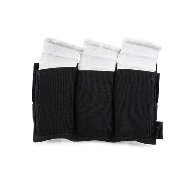 Bolsa Triple Mag Molle M4 de diez velocidades TMC para sistema Molle de chaleco táctico - imagen 2