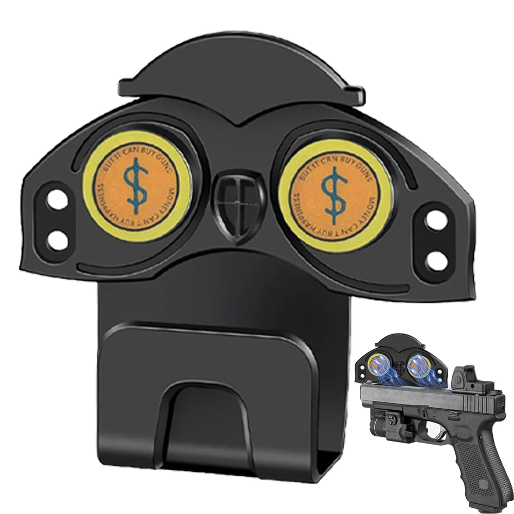Soporte magnético para pistola, soporte para revólver y pistola magnético montado en la pared con protección de gatillo