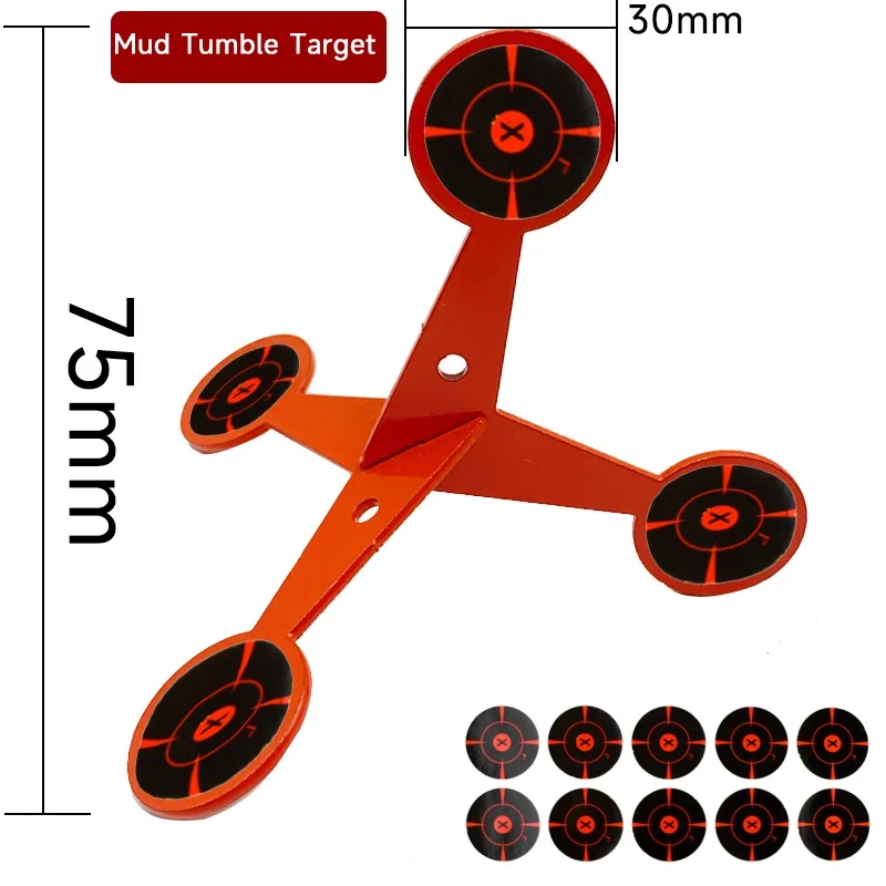 Mud ball target