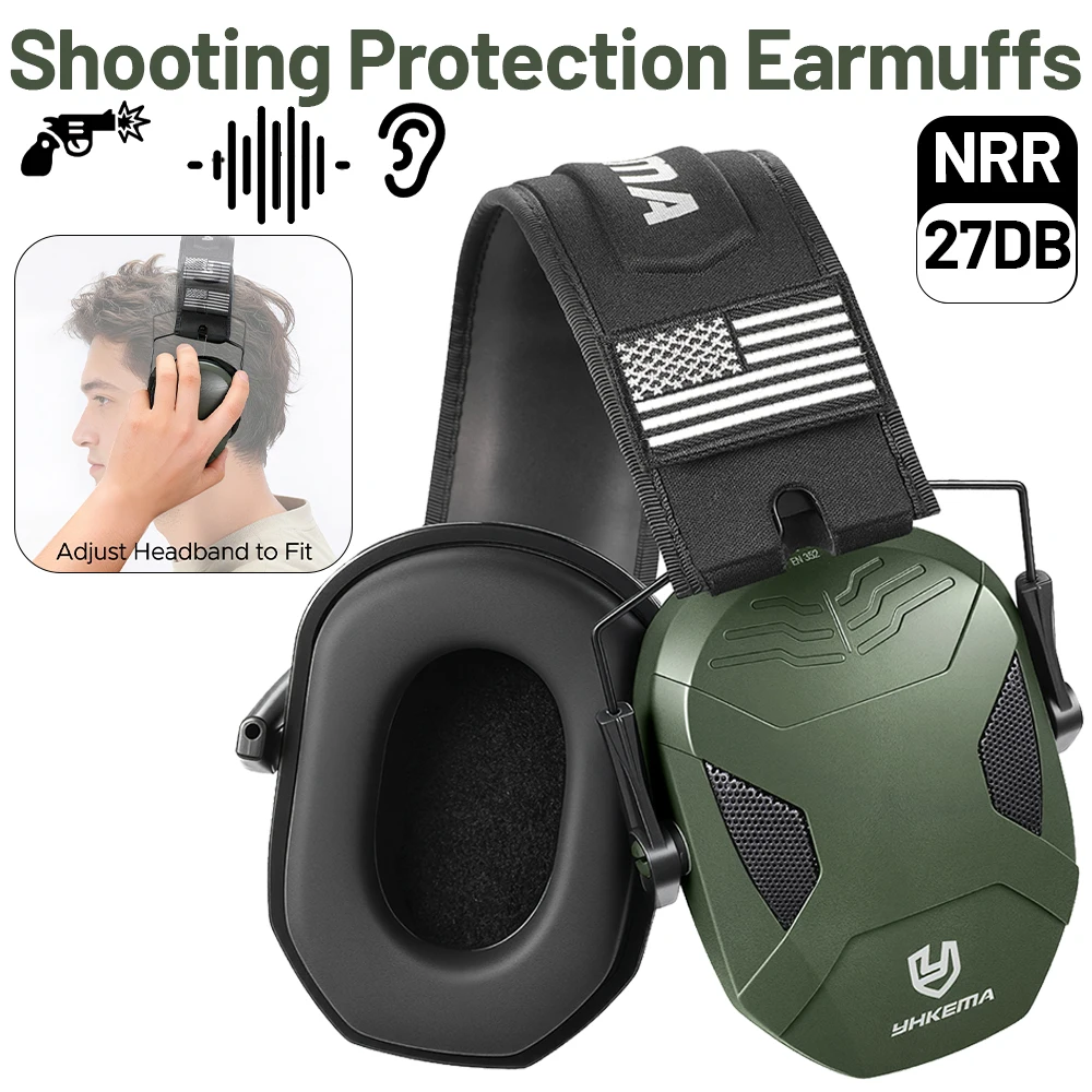 Protectores auditivos P40 para tiro y caza táctica, orejeras antirruido