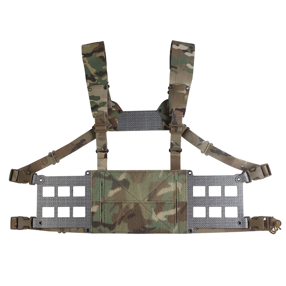 Ferro Chesty Rig ancho V2 MOLLE táctico para caza y Airsoft - imagen 2