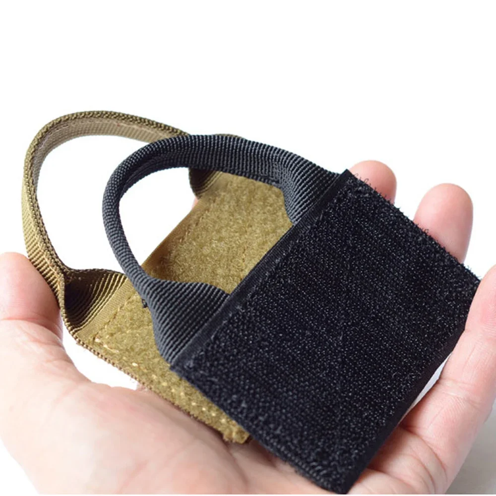 Parche de chaleco para mochila táctica, adaptador Molle, Panel, convertidor de gancho y anillo con parche de identificación adjunto, bolsa de parche DIY - imagen 3