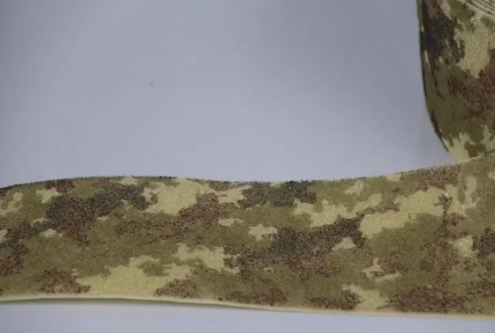 Ltaly camuflaje 1M/5M de longitud superficie peluda correas de nailon DIY - imagen 2