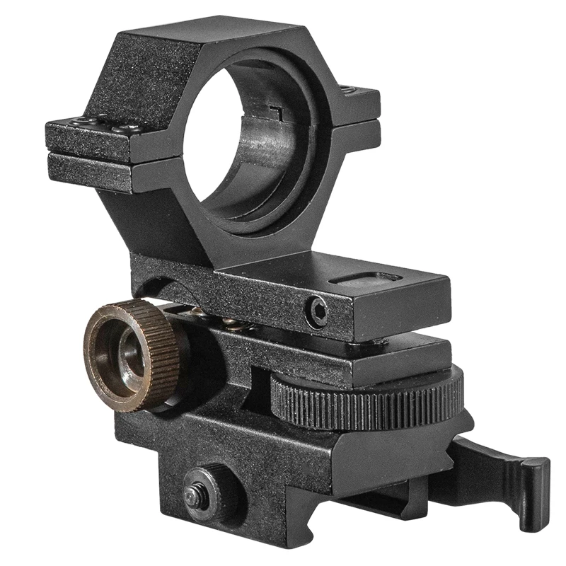 FIRE WOLF-anillo ajustable de 30mm/25mm para Rifle de elevación, montaje QD, abrazaderas para linterna, soporte de caza - imagen 2