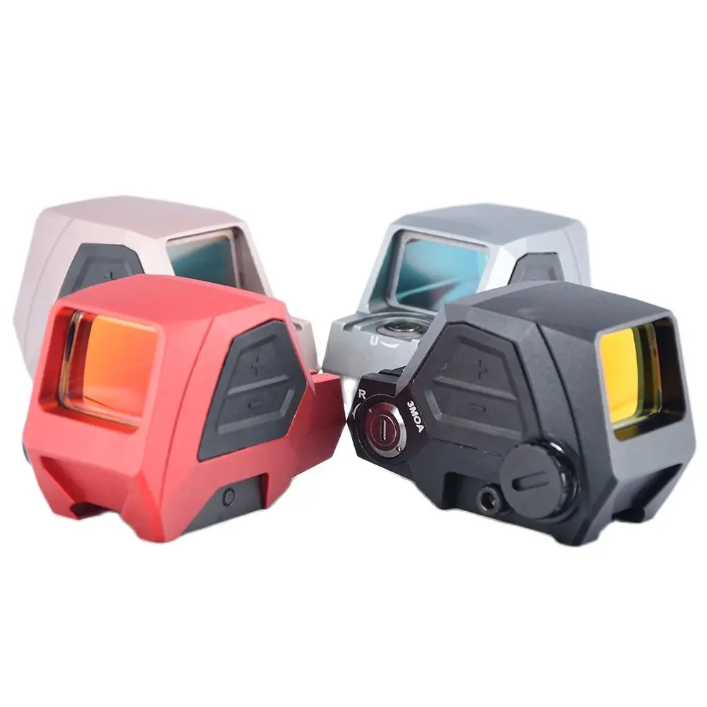 Fully Enclosed Red Dot Tactical Sight 3MOA Dot With Rocker Switch - imagen 5