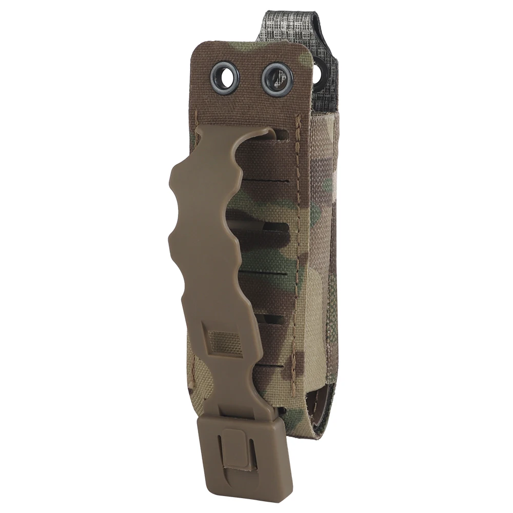 Bolsa táctica elástica suave de 9MM con Clips MOLLE, soporte magnético individual de ajuste de altura para accesorios Airsoft de caza - imagen 4