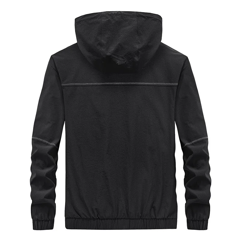 Nueva moda con capucha de autodefensa chaqueta a prueba de cortes Casual invisible a prueba de puñaladas policía Fbi armadura suave de seguridad - imagen 3