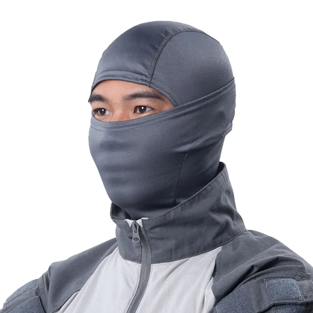 SINAIRSOFT pasamontañas de camuflaje táctico máscara facial completa Airsoft ciclismo bicicleta senderismo máscara puerto sombrero caza cabeza equipo - imagen 2