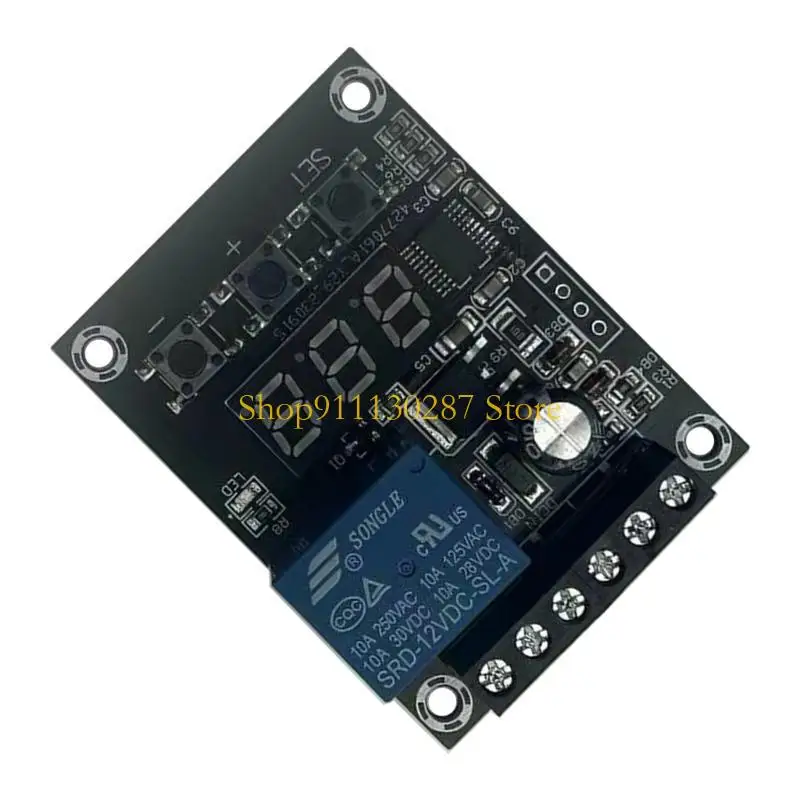 Módulo detección voltaje digital J1HC DC5V 12V 24V con 24 V con circuitos monitor pantalla LED con precisión, - imagen 4