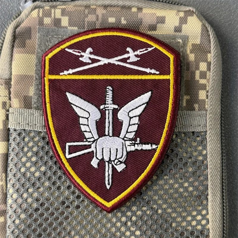 Parche táctico insignia moral militar bordado gancho y bucle - imagen 4