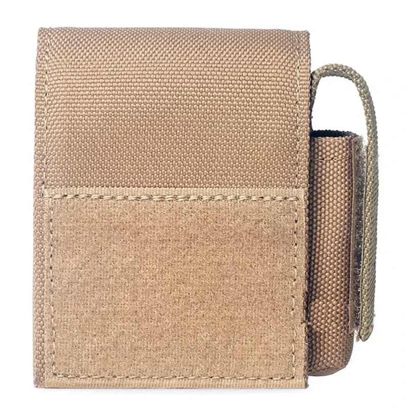 Bolsa de almacenamiento para encendedor de batería de cigarrillos de nailon, riñonera, Kit de teléfono móvil de cintura Molle táctica para exteriores, bolsa educativa - imagen 4