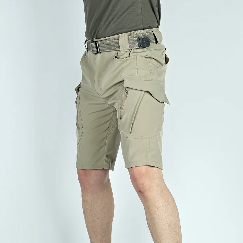 Pantalones cortos tácticos de ciudad para hombre, Pantalón Cargo impermeable resistente al desgaste, de secado rápido, con múltiples bolsillos, para verano, S-4Xl - imagen 3