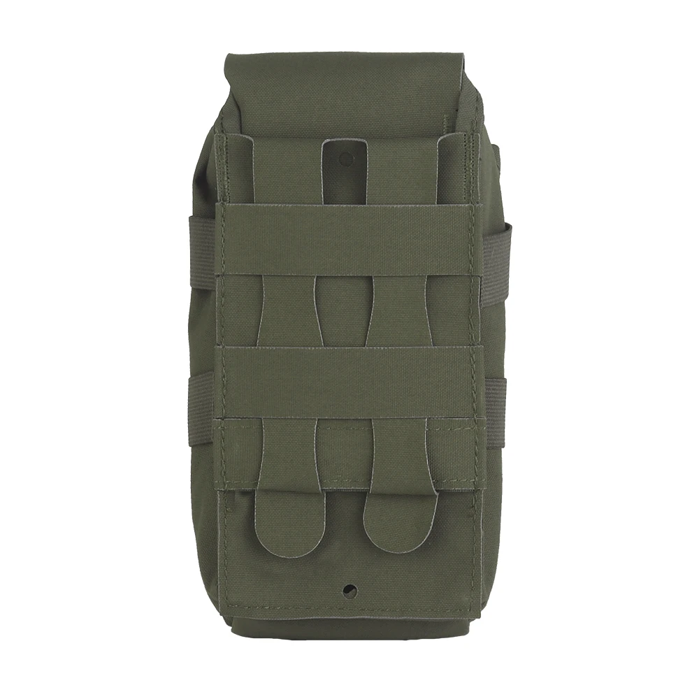 Bolsa táctica para traumatismos MOLLE Vertical de liberación rápida para exteriores, caza, Camping, supervivencia, herramientas médicas de emergencia, bolsa IFAK de almacenamiento - imagen 4