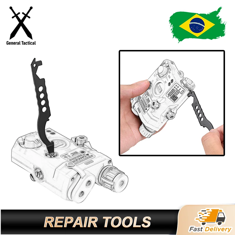 WADSN herramientas multibolsadoras mantenimiento multiusos llavero herramientas de Reparación de bicicletas accesorios de modificación PEQ NGAL