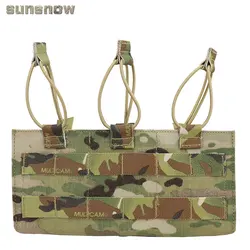Porta cargadores triple MOLLE táctico 7.62 para rifle