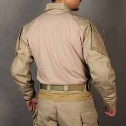 Emersongear G3 pantalones de combate para hombre pantalones Cargo de servicio caza senderismo Airsoft entrenamiento camuflaje táctico KH