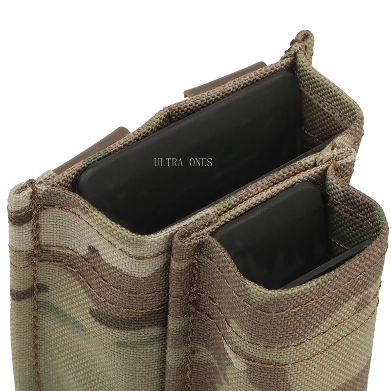9MM 5,56 bolsas dobles para revistas MOLLE Airsoft CS juego de guerra tiro deportes Nylon Mag Carrier caza táctica combate Mag Case - imagen 4