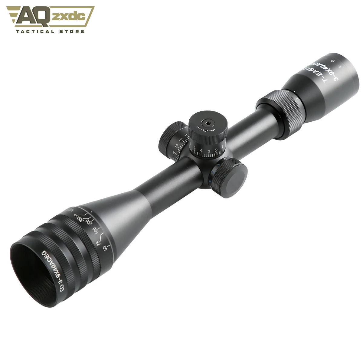 AQzxdc EO 3-9X40 AOE KN mira telescópica óptica Oem para exteriores sin paralaje, alcance de borde Delgado, miras y accesorios - imagen 3