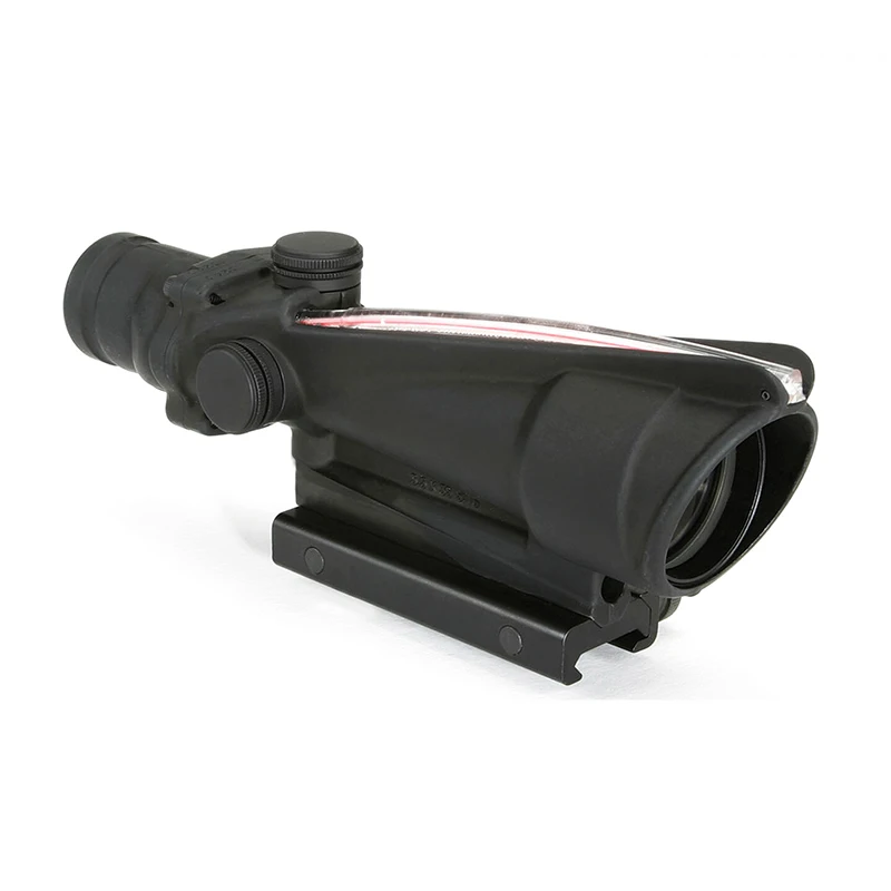 Tactical TA11F 3,5x35, retícula roja, fibra óptica Real, visor de vidrio iluminado con marcas completas RMR para accesorios de caza Airsoft - imagen 3