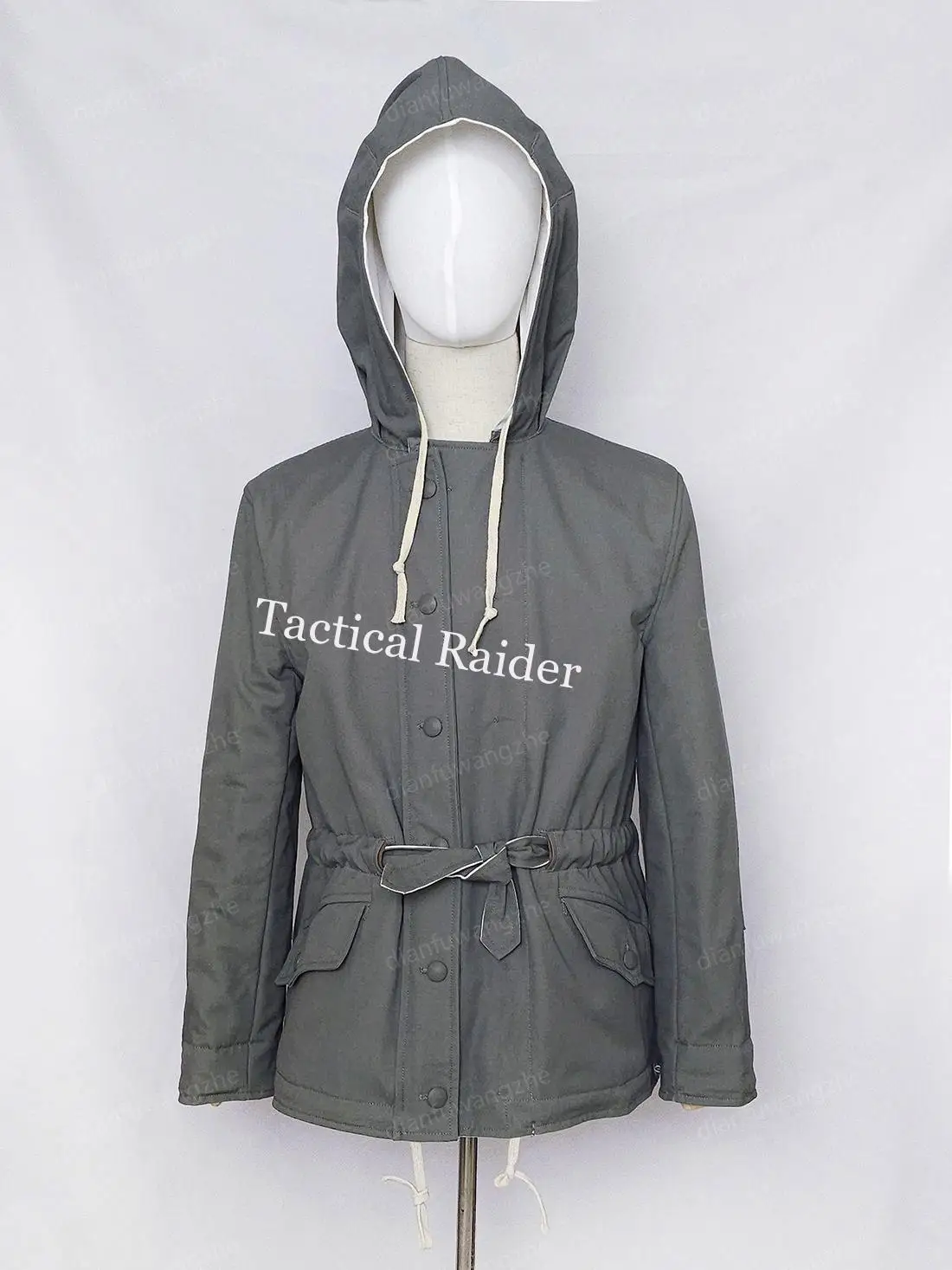 Dot44 chaqueta táctica camuflaje pea doble cara para frío y calor - imagen 4