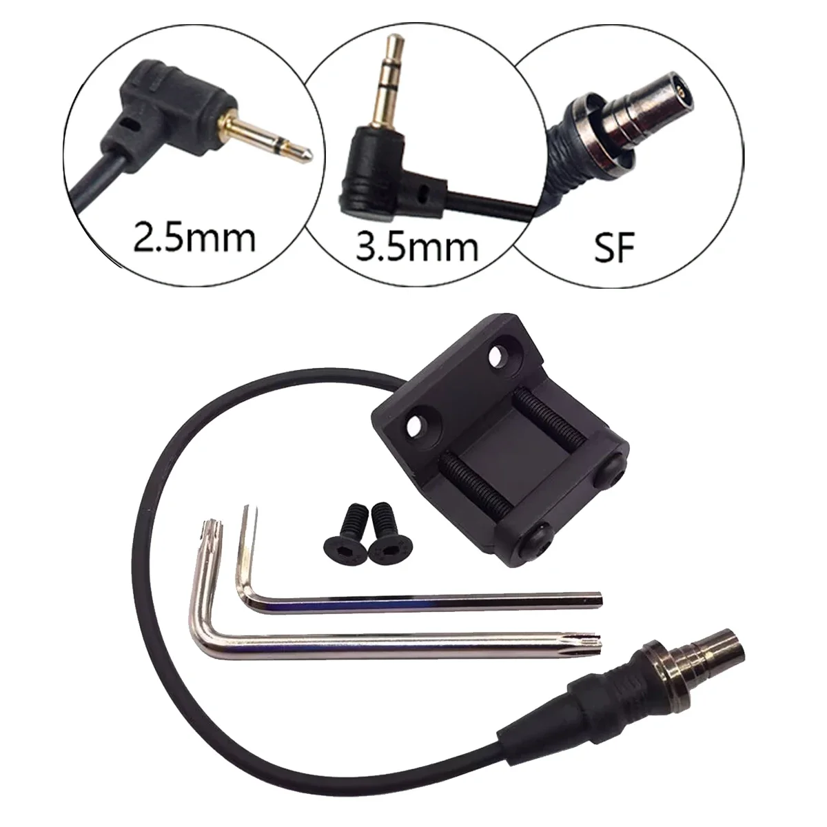 Unidad Surefir M600 M300 Modbutton Lite interruptor de presión 2,5 3,5 m m enchufe SF Airsoft potente arma de Rifle luz de explorador DBAL A2 PEQ15 - imagen 4