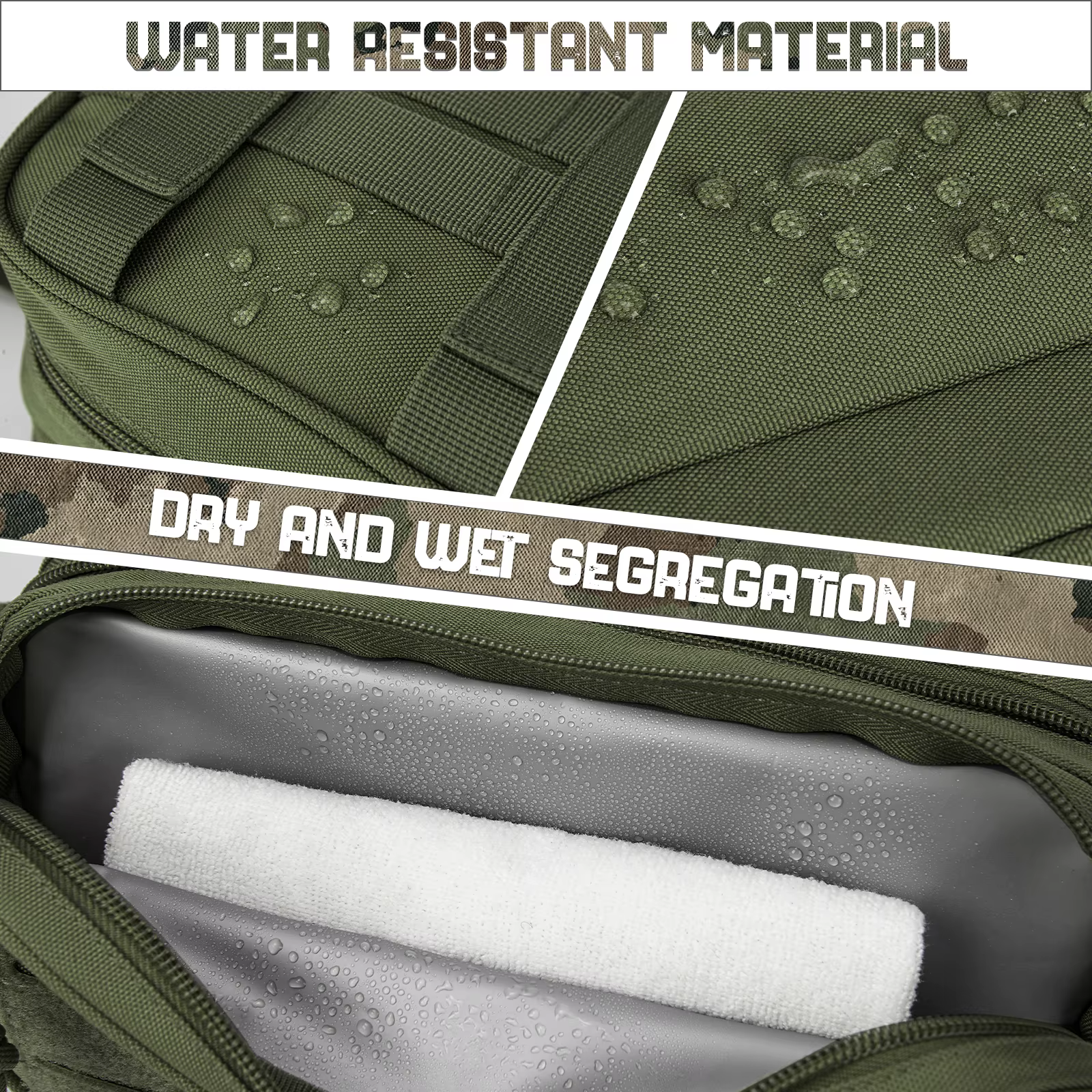 Neceser táctico mujer MOLLE para higiene y viaje uso diario - imagen 4