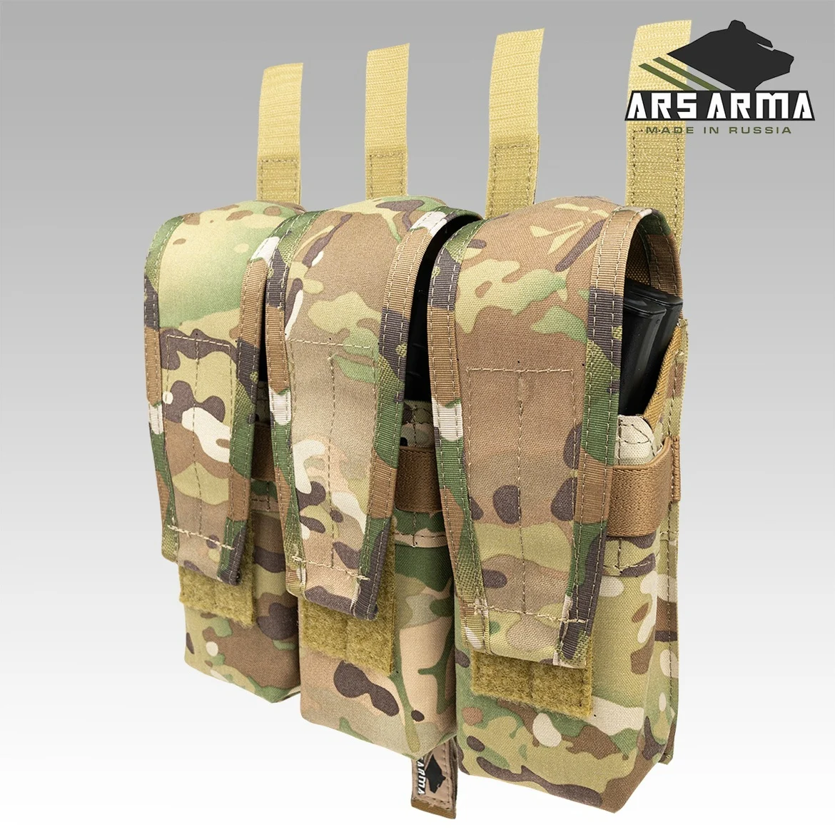 Bolsa táctica para revista Triple 7,62 AK, bolsa Mag para juego de guerra Airsoft para chaleco táctico