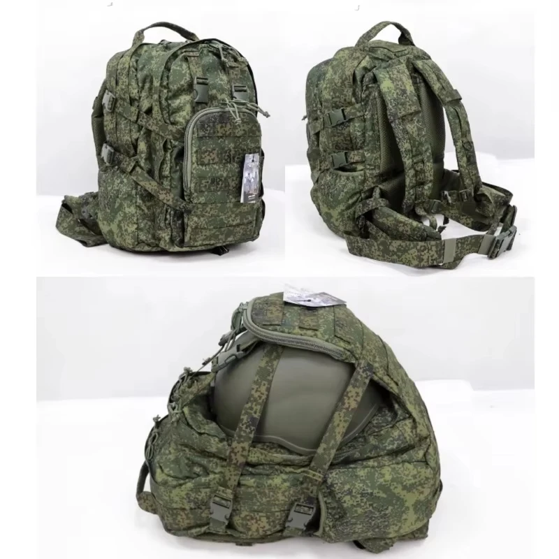 Bolsa táctica de 25L rusa 6sh117 EMR, bolsa de expansión para casco de hombro, bolsa de patrulla de asalto, mochila multifuncional Molle Little Green Man - imagen 3