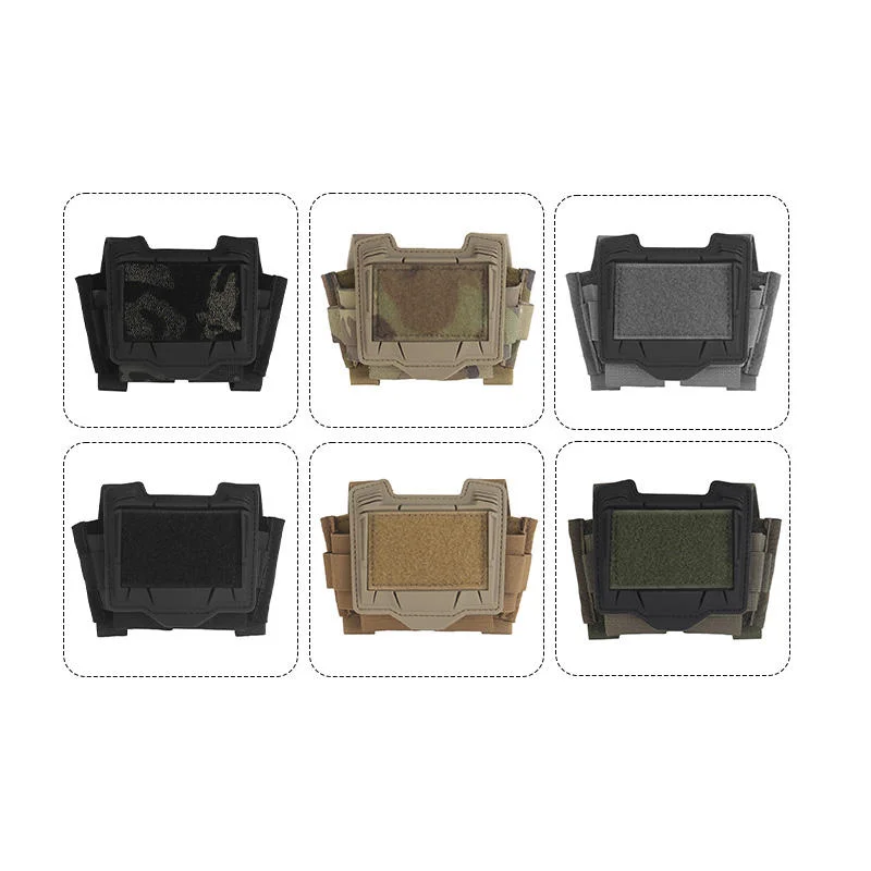 Bolsa accesorios casco táctico Serie K PVS-31 camuflaje - imagen 4