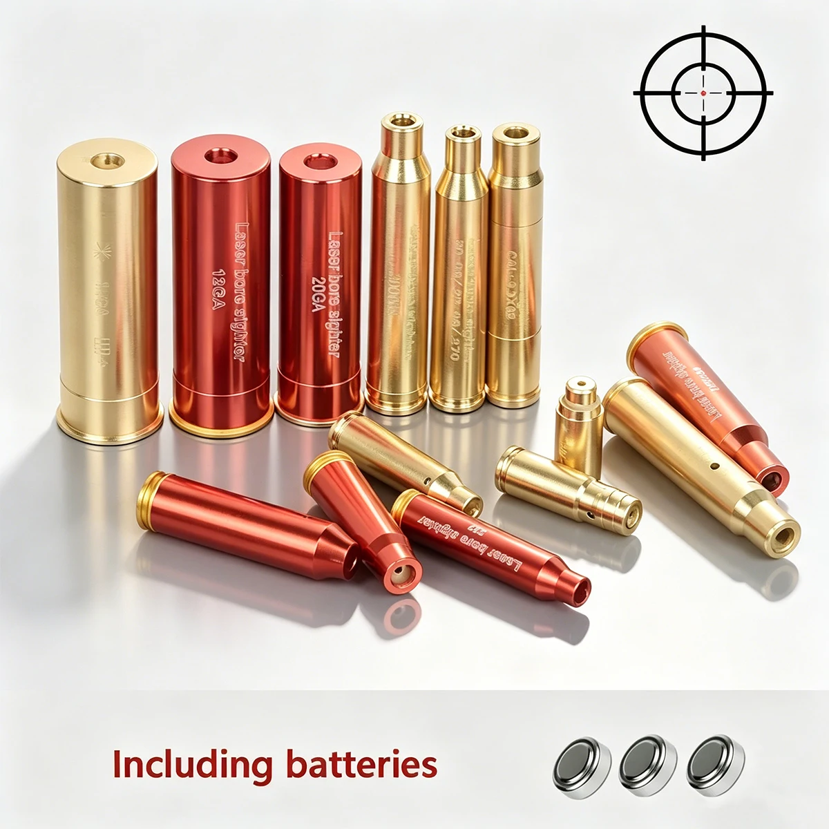 Boresight láser multicalibre para 12GA, 20GA, 5,45x39, 7,62x39, 9x19mm - imagen 2