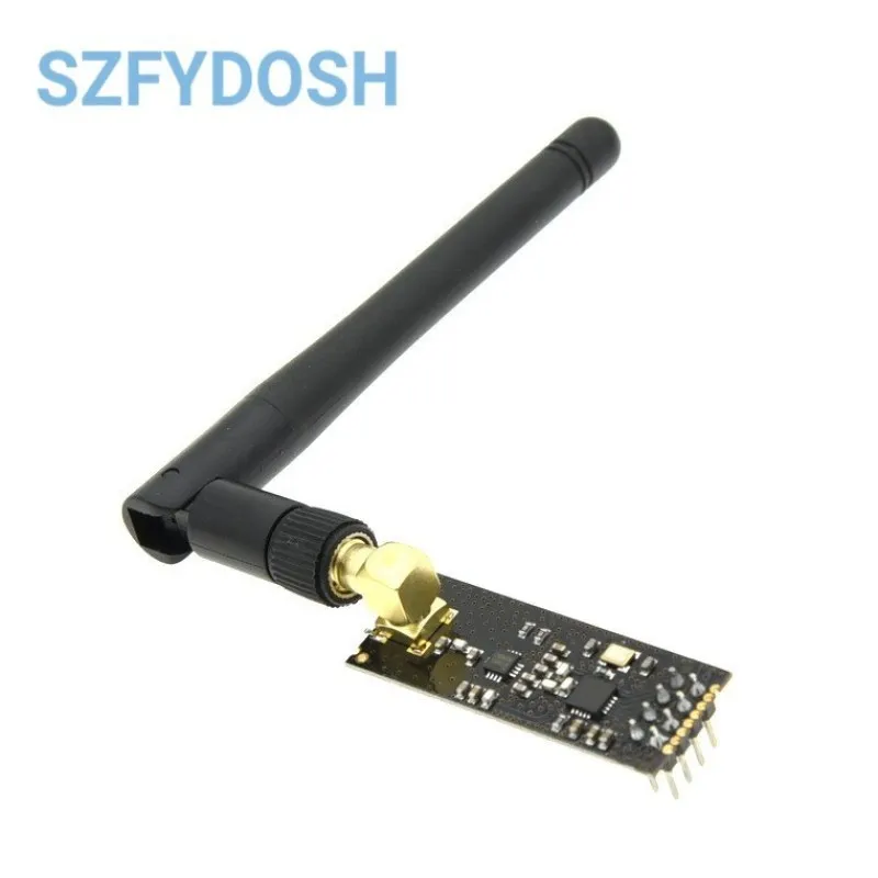 Módulos inalámbricos 2.4G Módulos inalámbricos NRF24L01+PA+LNA de larga distancia de 1100 metros (con antena) - imagen 2
