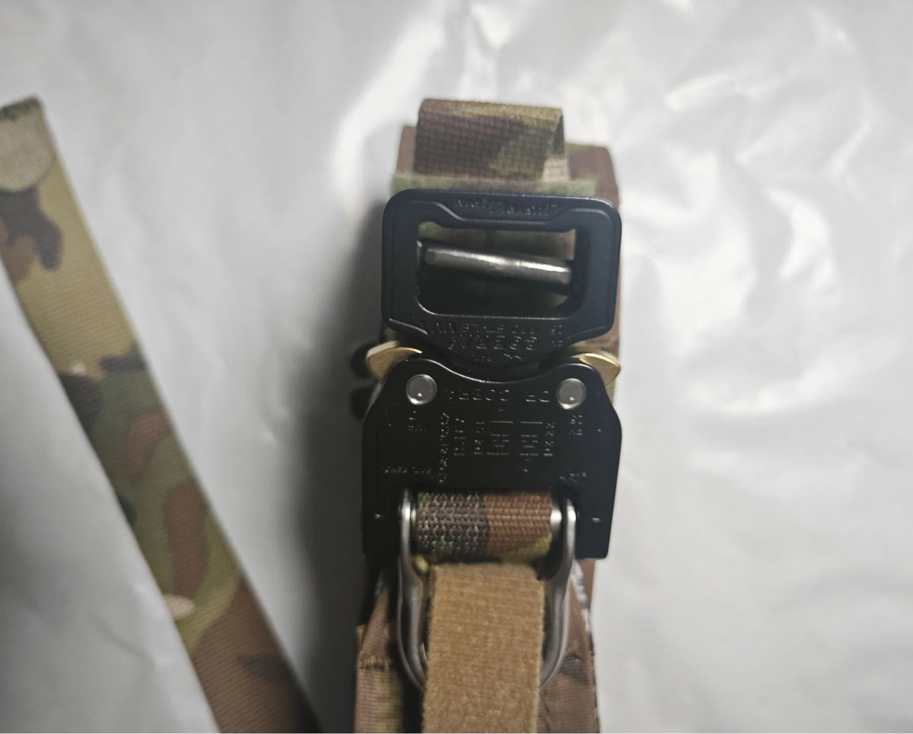 Cinturón táctico de doble capa con hebilla de anillo - imagen 5