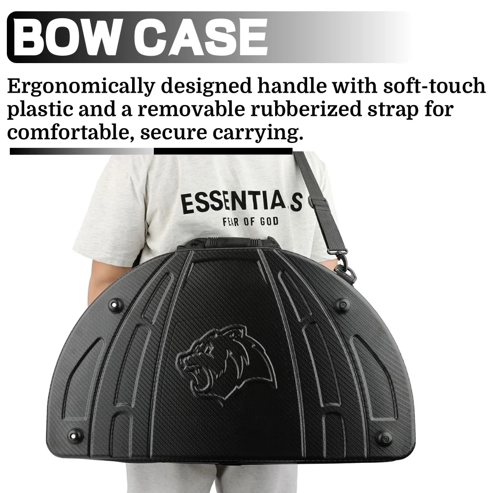 Estuche para arco compuesto, bolso de plástico ABS, estuche de caza para tiro al aire libre, objetivo, arco recurvo, arco compuesto, tiro con arco - imagen 4