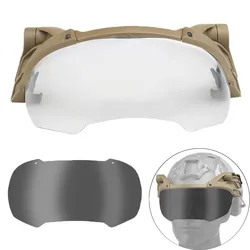 Gafas guía para casco táctico rápido, gafas con tapa de 90 grados para caza al aire libre, combate, casco Airsoft, equipo de protección para deportes de equitación