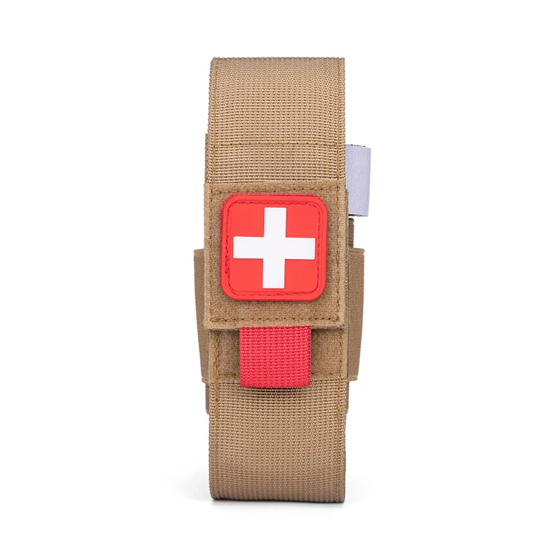 Soporte de torniquete Molle táctico, bolsa de torniquete Molle, bolsa de tijeras médicas, bolsa de cinturón para caza, senderismo, Camping - imagen 2