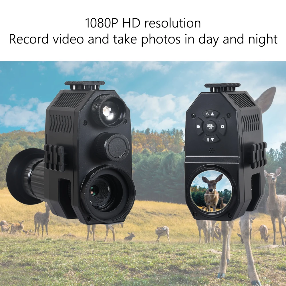 Megaorei NK007 PLUS Visor nocturno con infrarrojos y grabación HD - imagen 5