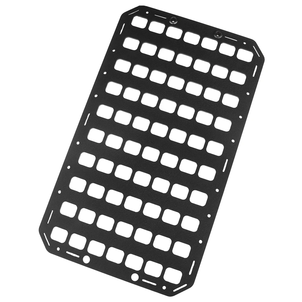 Panel táctico rígido MOLLE para coche, estante de almacenamiento de exhibición para asiento trasero de vehículo, accesorios de pistola para pared, bolsa de coche, soporte de engranaje - imagen 3