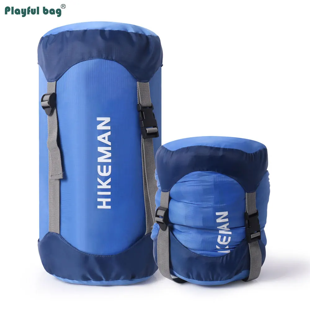 Bolsa de compresión al aire libre para saco de dormir bolsa de almacenamiento de viaje multifuncional de gran tamaño AVA297 - imagen 3