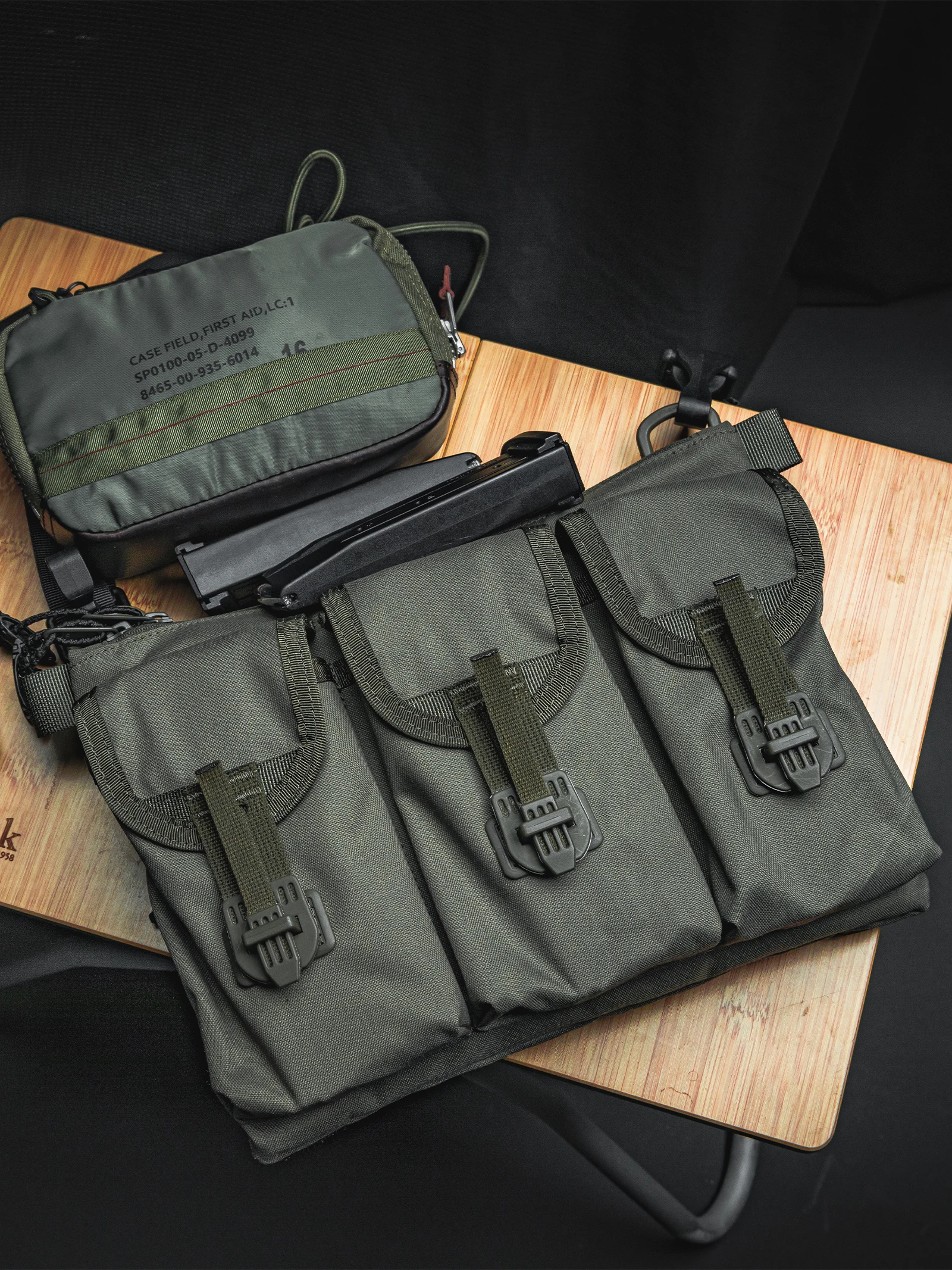 Bolso de hombro pequeño multidivisión de gran capacidad para deportes al aire libre, Viajes