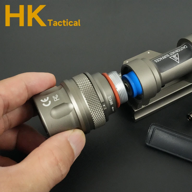 SF Metal M952V IR iluminador linterna táctica M952V LED estroboscópico Scout luz QD Base montaje 20mm Picatinny Rail lámpara de caza - imagen 2