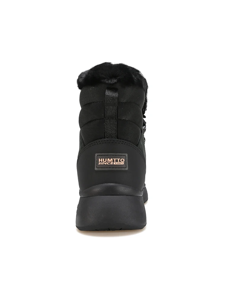 HUMTTO, zapatos informales para exteriores, zapatos de senderismo para mujer, botas de esquí cálidas de lana de alta calidad para invierno, botas de nieve impermeables, zapatillas de trekking - imagen 5
