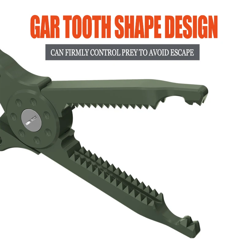 Alicates de agarre de pez de 24CM, controlador de pesca Luya, señuelo de carpa, pinza de labio, aparejos, cuerda ajustable, accesorios para herramientas - imagen 4